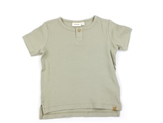 Lil Atelier moss gray top